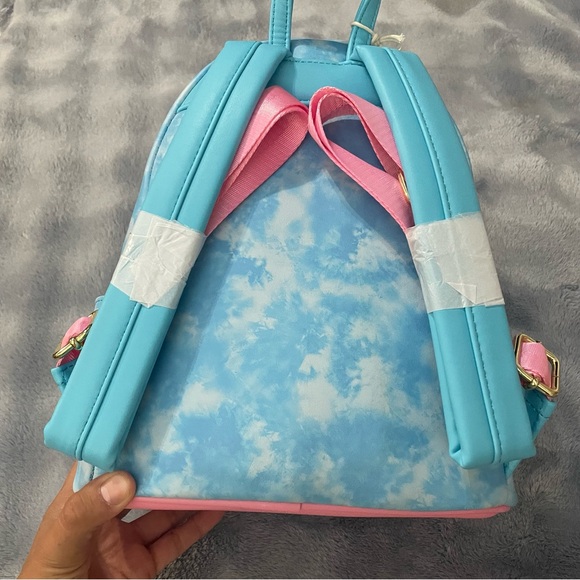 Loungefly Mickey Disney Eats Macaron Backpack, Ears, & Tumbler Bundle Set NWT - Picture 8 of 12